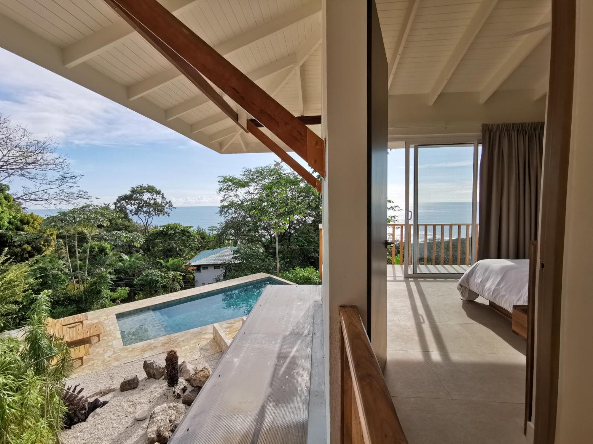 Casa Luna - Private Suites With Ocean View, Pool, Ac, Wifi Playa Santa Teresa  エクステリア 写真