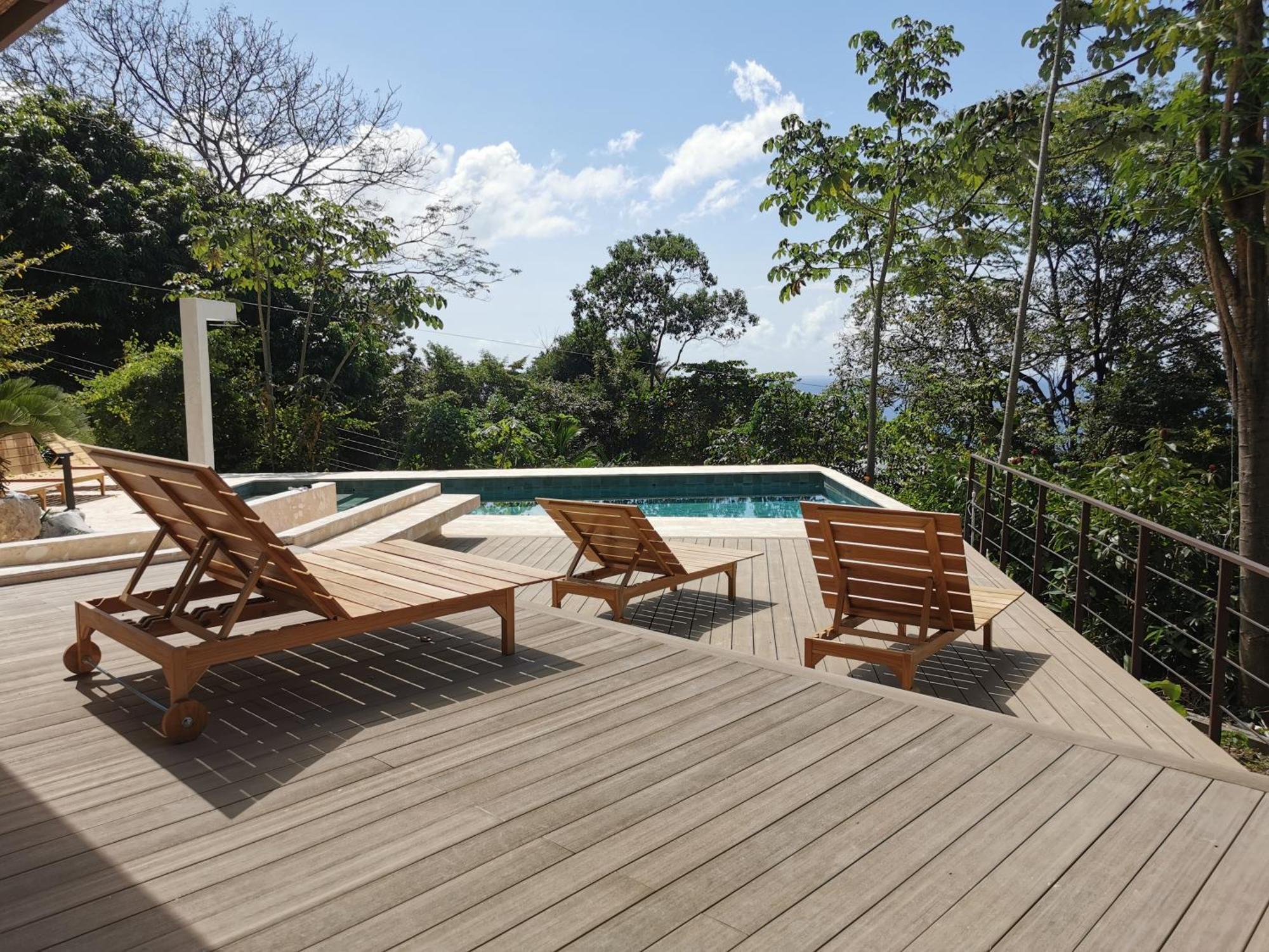 Casa Luna - Private Suites With Ocean View, Pool, Ac, Wifi Playa Santa Teresa  エクステリア 写真